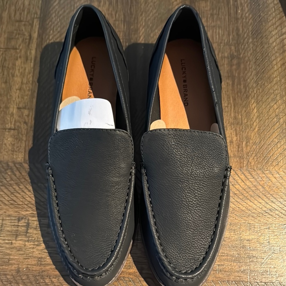 Lucky Brand Women's Black Loafers